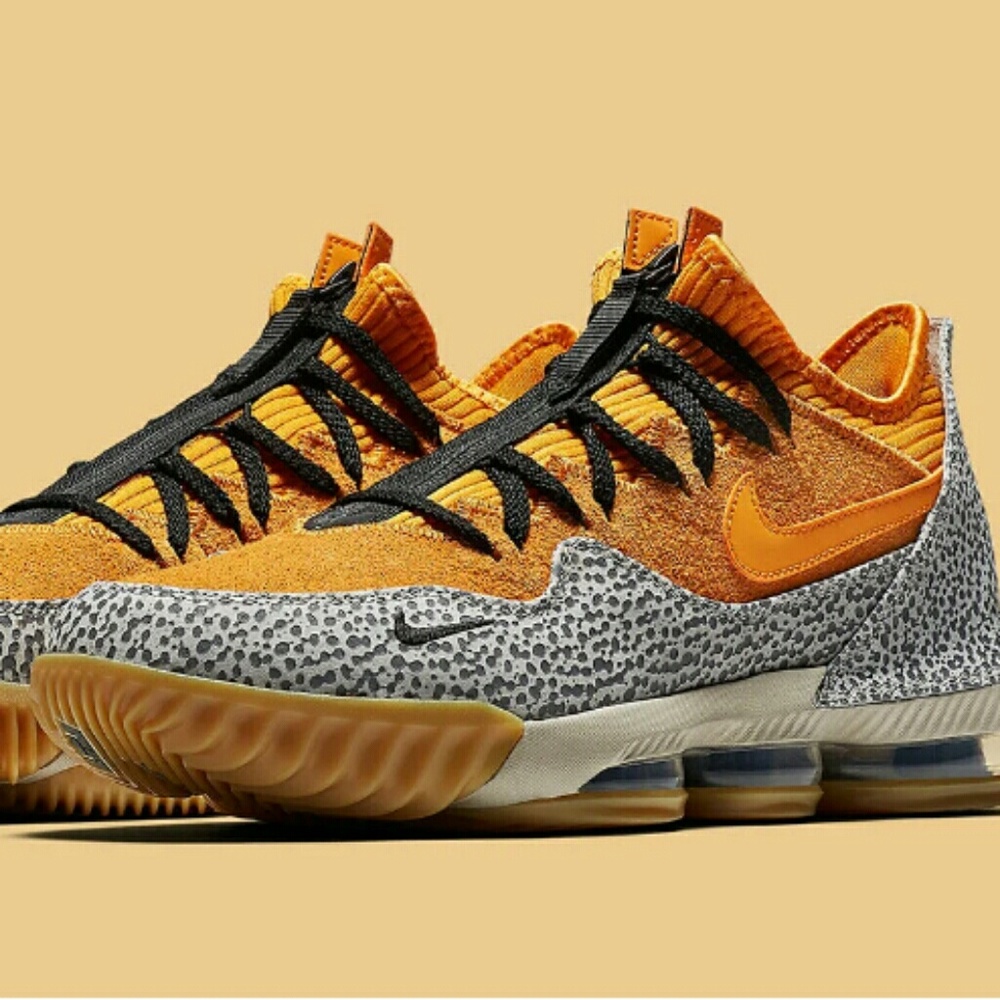 Nike LeBron 16 Low Safari Atmos💯🔥